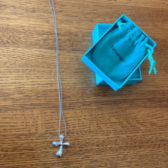 Tiffany & Co. Jewelry - Tiffany & Co Cross Pendant 💙